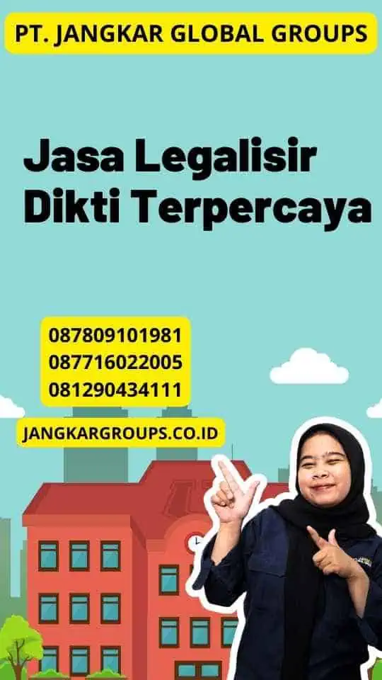 Jasa Legalisir Dikti Terpercaya