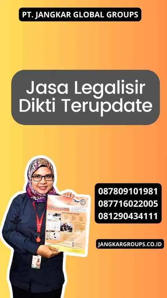 Jasa Legalisir Dikti Terupdate