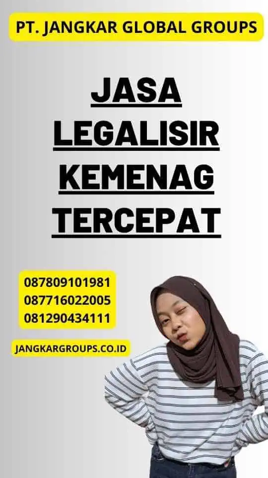 Jasa Legalisir Kemenag Tercepat