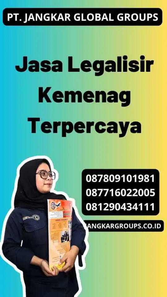 Jasa Legalisir Kemenag Terpercaya