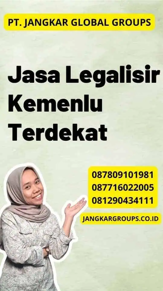 Jasa Legalisir Kemenlu Terdekat