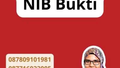 Jasa Legalisir NIB Bukti