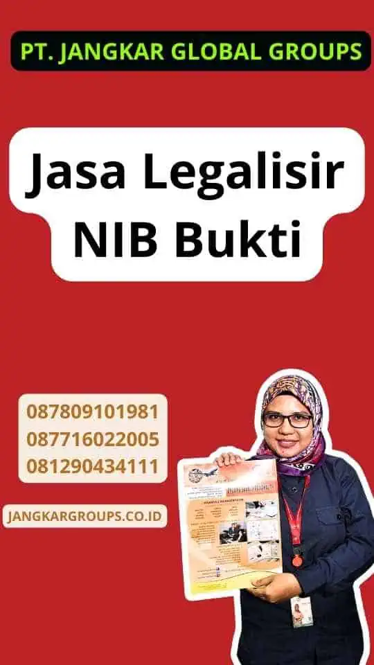 Jasa Legalisir NIB Bukti