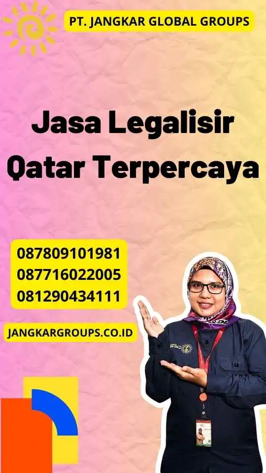 Jasa Legalisir Qatar Terpercaya