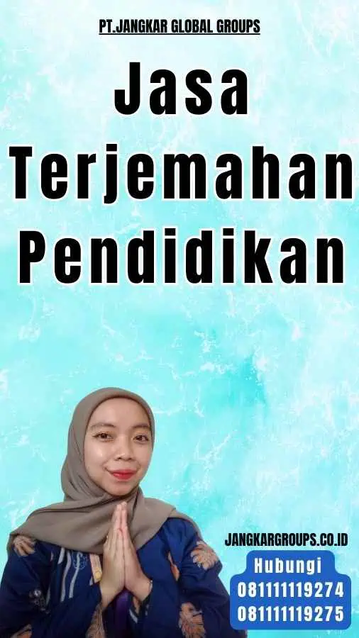 Jasa Terjemahan Pendidikan