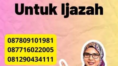 Jasa Waarmerking Untuk Ijazah