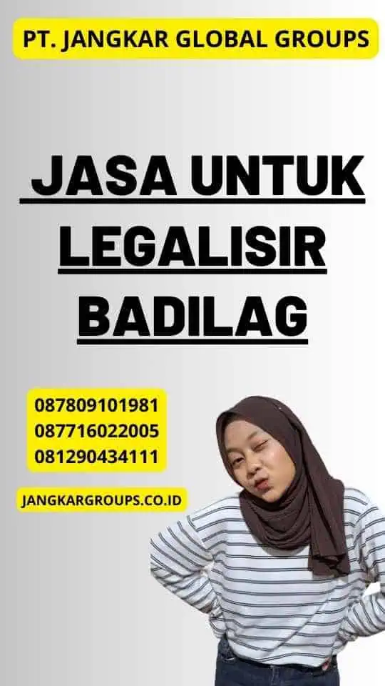 Jasa untuk Legalisir Badilag