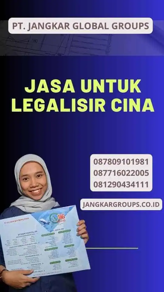 Jasa untuk Legalisir Cina