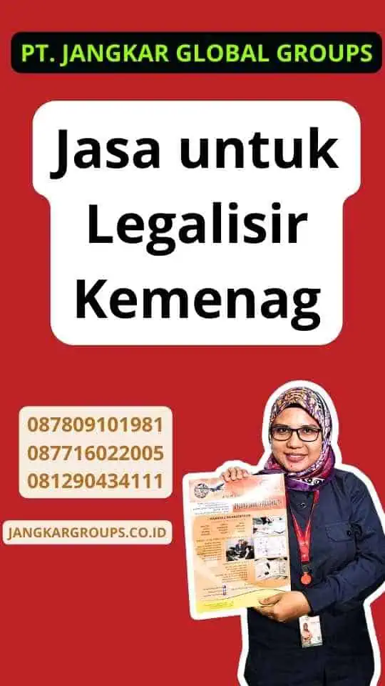 Jasa untuk Legalisir Kemenag