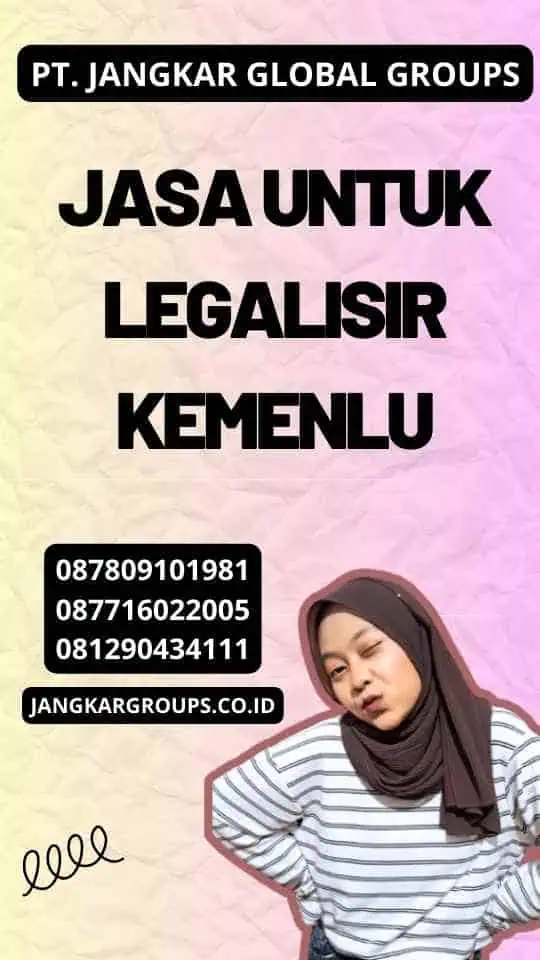 Jasa untuk Legalisir Kemenlu