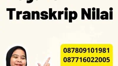 Langkah Legalisir Transkrip Nilai