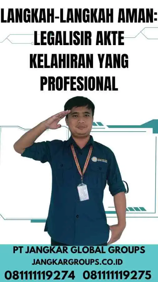 Langkah-langkah Aman Legalisir Akte Kelahiran yang Profesional