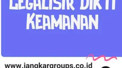 Layanan Legalisir Dikti Keamanan