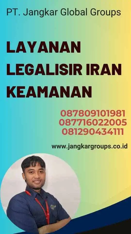 Layanan Legalisir Iran Keamanan