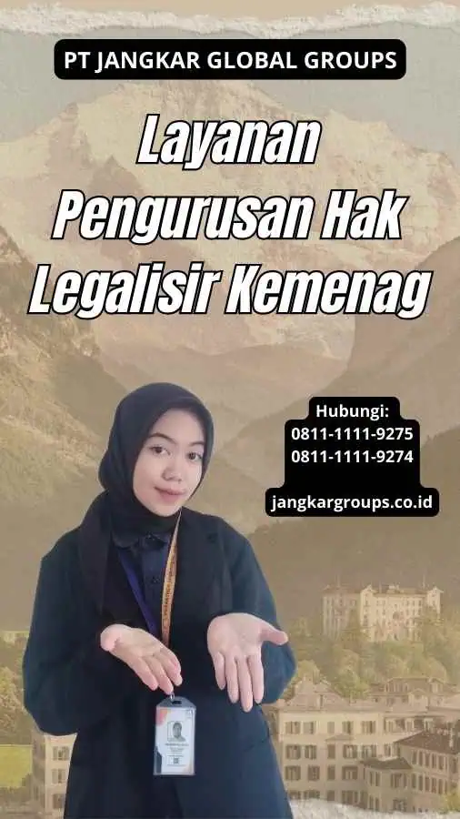 Layanan Pengurusan Hak Legalisir Kemenag