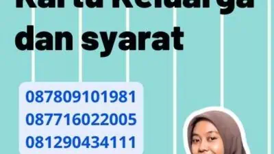 Legalisasi Administratif Kartu Keluarga dan syarat