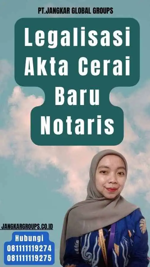 Legalisasi Akta Cerai Baru Notaris