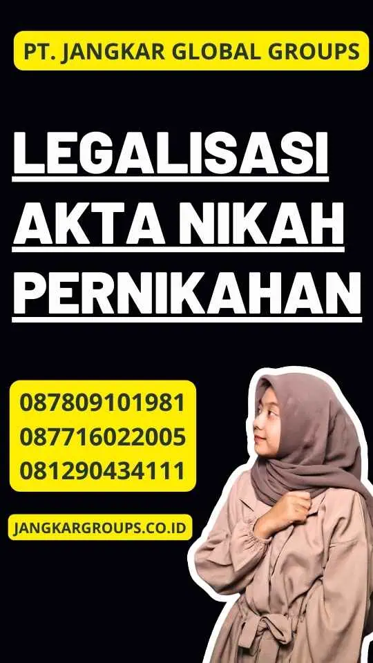 Legalisasi Akta Nikah Pernikahan