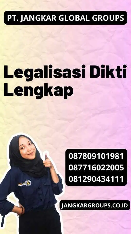 Legalisasi Dikti Lengkap