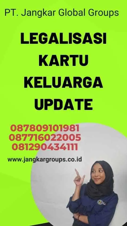 Legalisasi Kartu Keluarga update