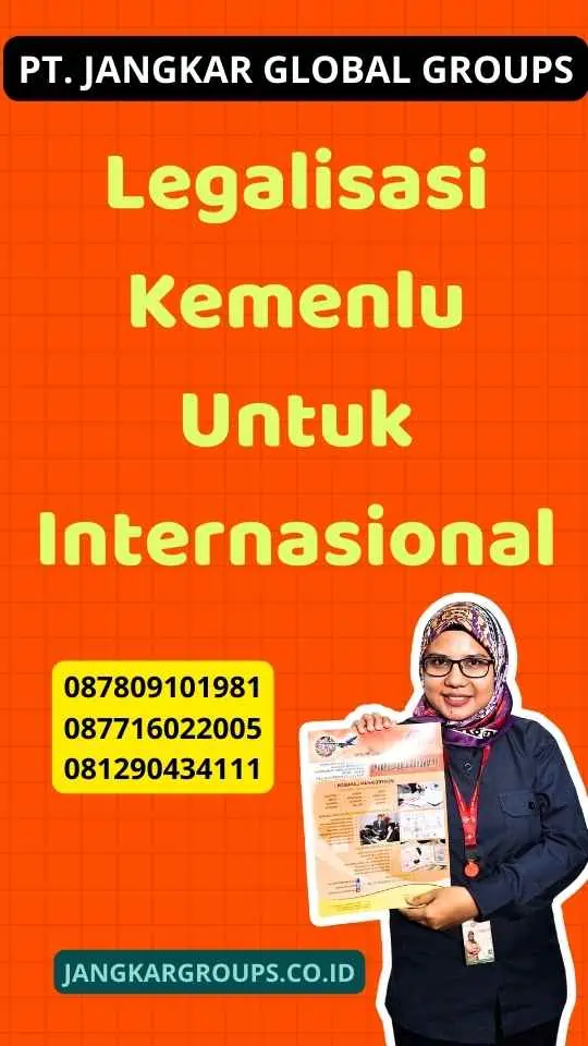 Legalisasi Kemenlu Untuk Internasional