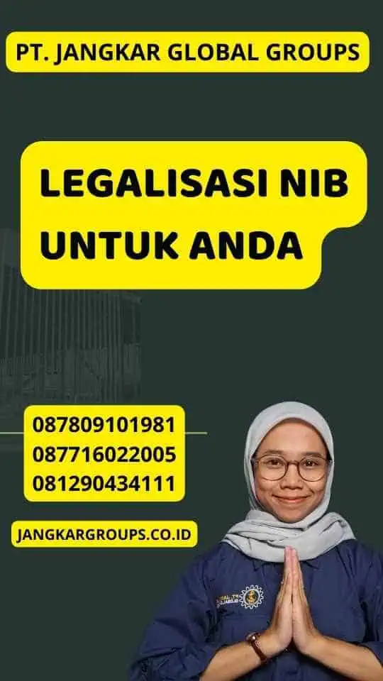 Legalisasi NIB Untuk Anda