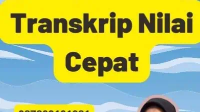 Legalisasi Transkrip Nilai Cepat