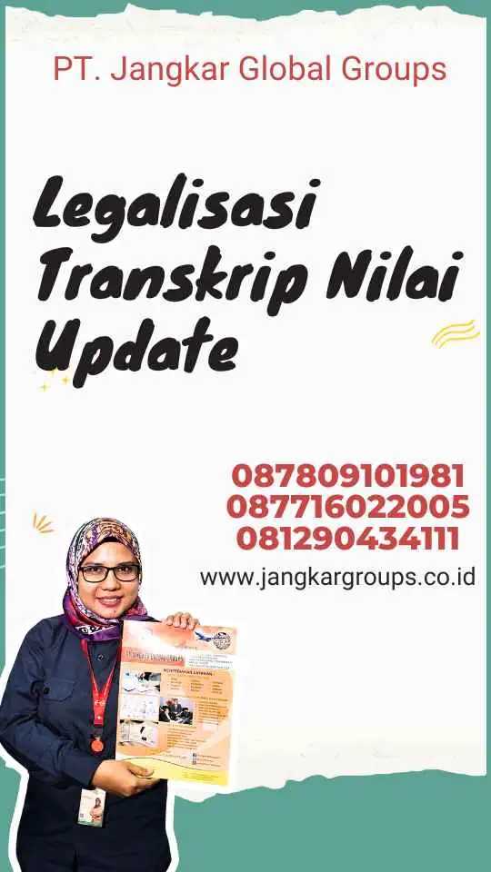 Legalisasi Transkrip Nilai Update