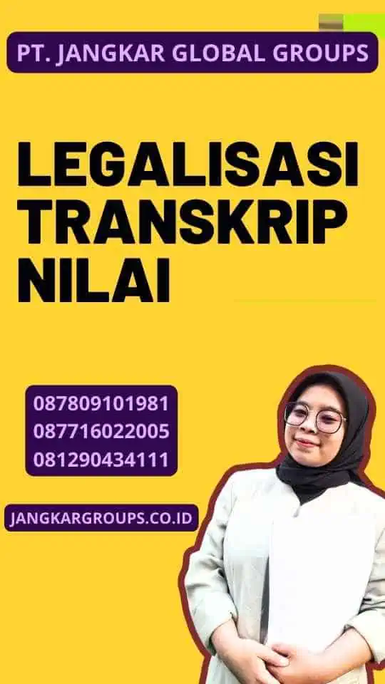 Legalisasi Transkrip Nilai