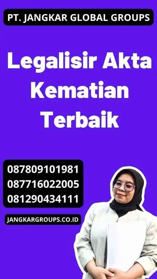 Legalisir Akta Kematian Terbaik