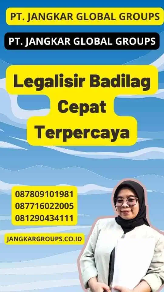 Legalisir Badilag Cepat Terpercaya