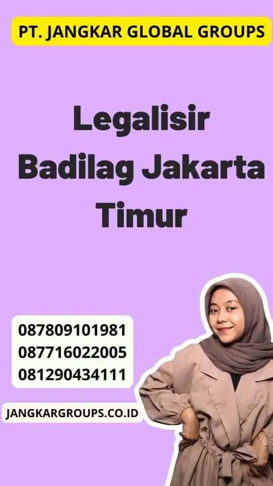 Legalisir Badilag Jakarta Timur