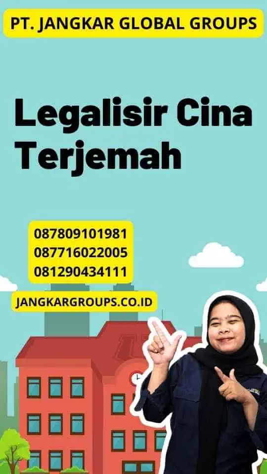 Legalisir Cina Terjemah