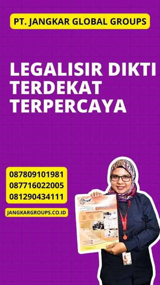 Legalisir Dikti Terdekat Terpercaya