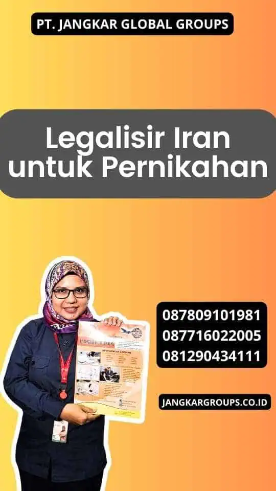 Legalisir Iran untuk Pernikahan