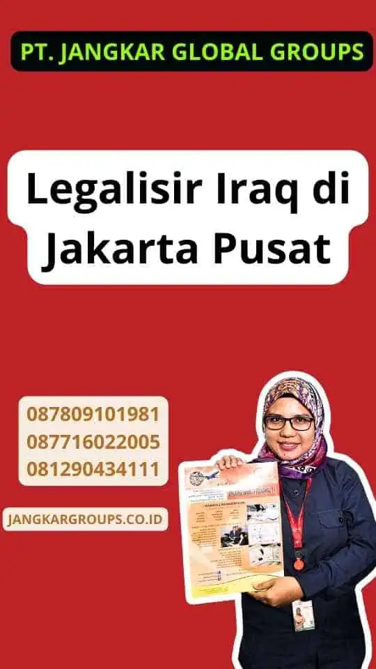 Legalisir Iraq di Jakarta Pusat