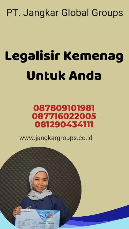 Legalisir Kemenag Untuk Anda