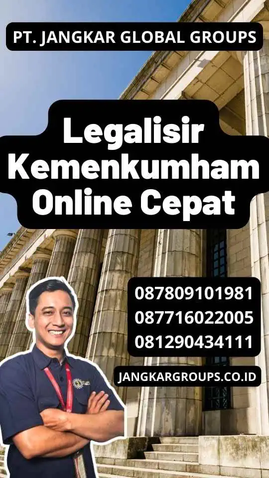 Legalisir Kemenkumham Online Cepat