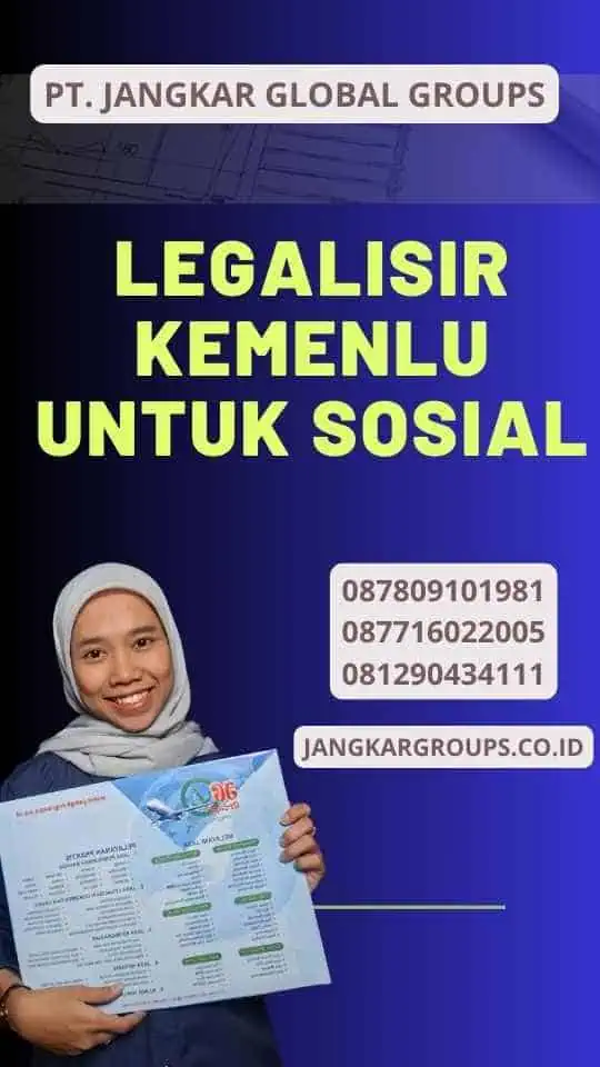 Legalisir Kemenlu Untuk Sosial