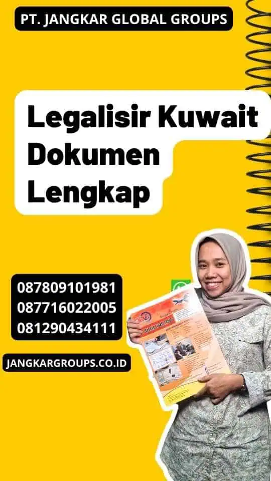 Legalisir Kuwait Dokumen Lengkap