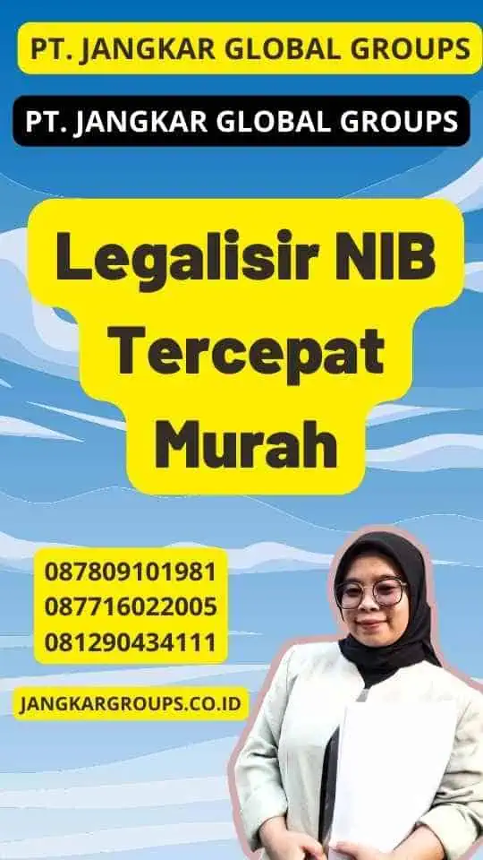 Legalisir NIB Tercepat Murah