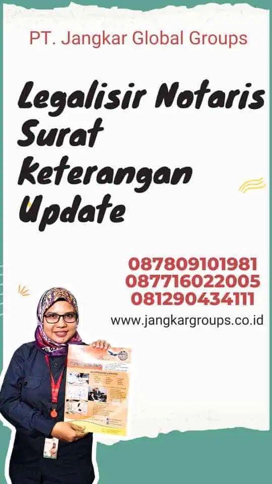 Legalisir Notaris Surat Keterangan Update