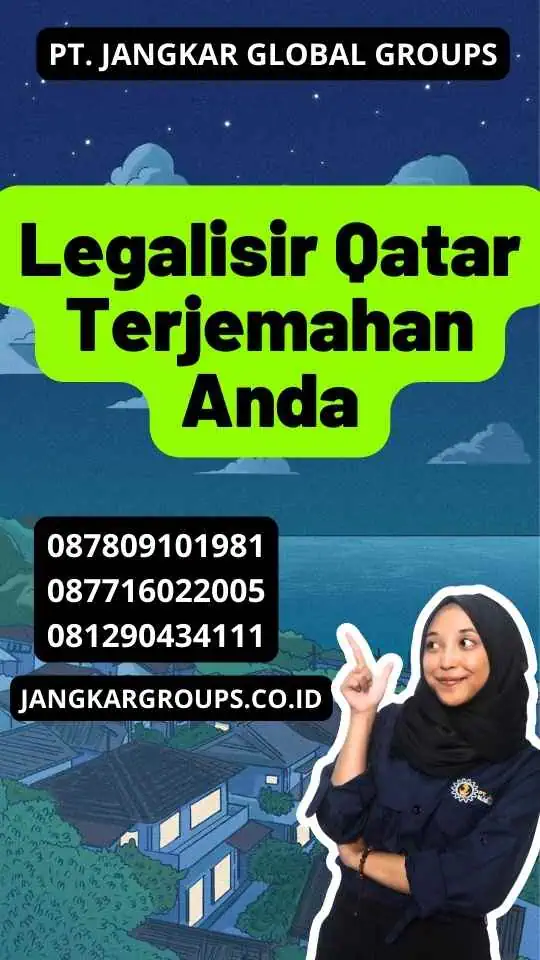 Legalisir Qatar Terjemahan Anda