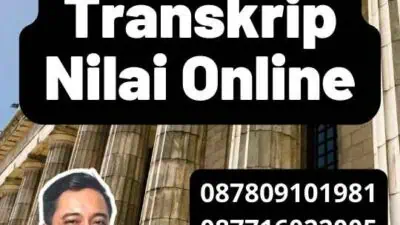 Legalisir Transkrip Nilai Online