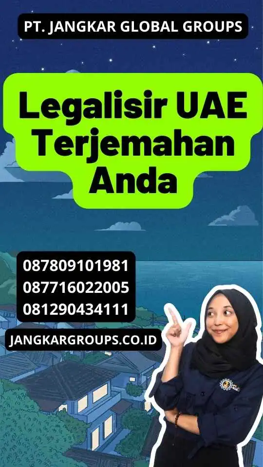 Legalisir UAE Terjemahan Anda