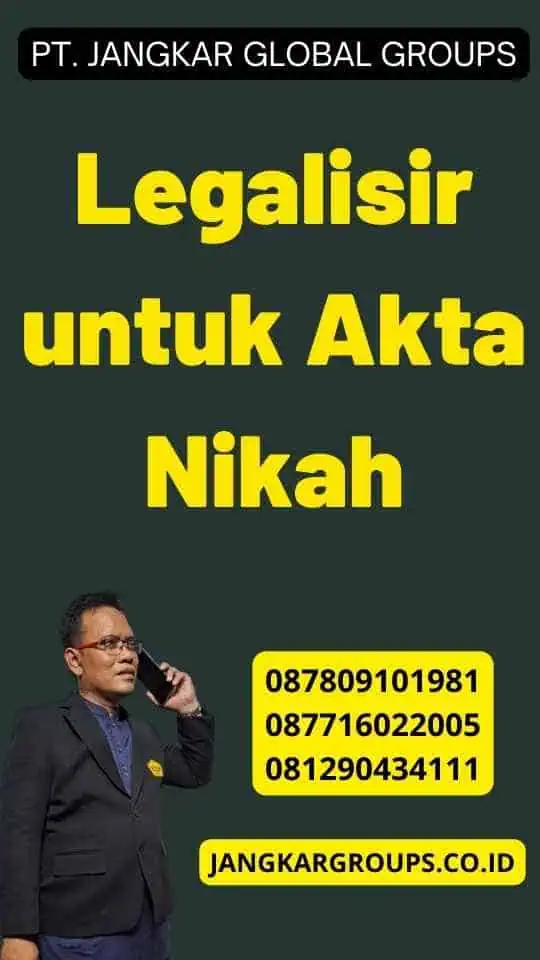 Legalisir untuk Akta Nikah