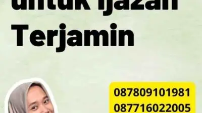 Legalisir untuk Ijazah Terjamin