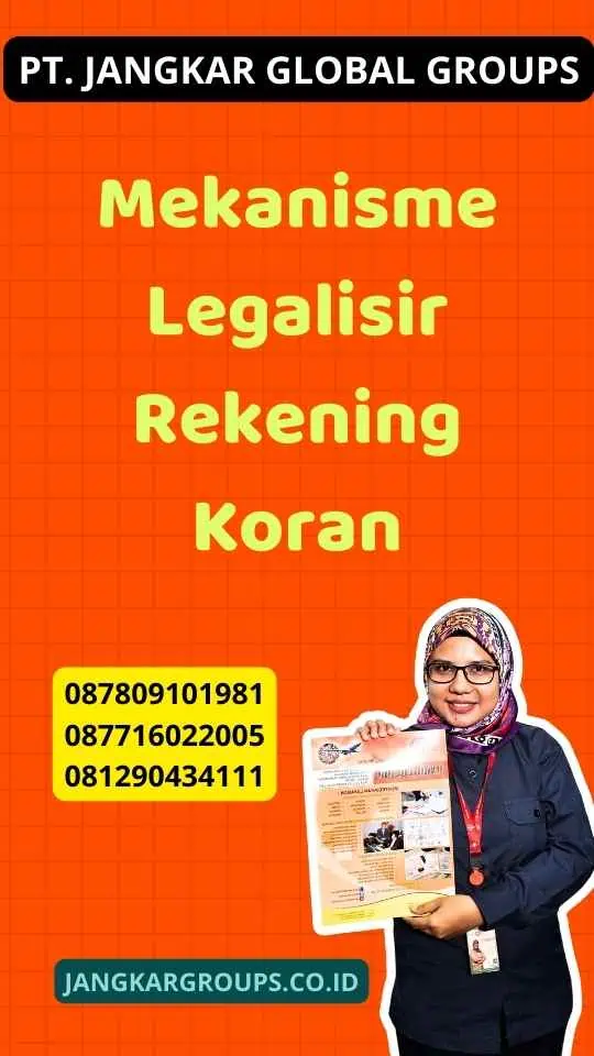 Mekanisme Legalisir Rekening Koran