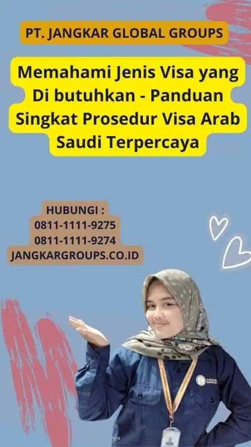 Memahami Jenis Visa yang Di butuhkan - Panduan Singkat Prosedur Visa Arab Saudi Terpercaya