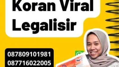 Notaris Rekening Koran Viral Legalisir